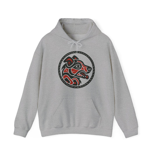 Tribal Cowdog Emblem Hoodie
