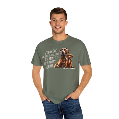 Scooby Scrappy Unisex Garment-Dyed T-shirt