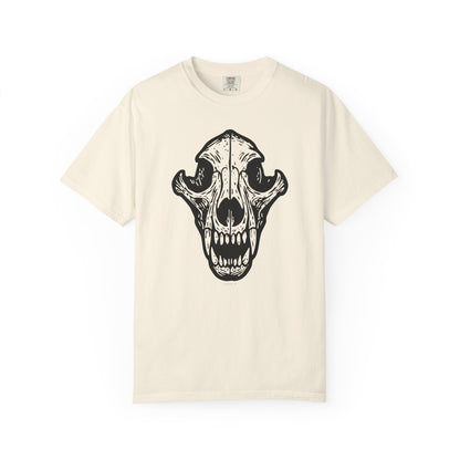 Dog Skull T-Shirt - Unisex Garment-Dyed Tee
