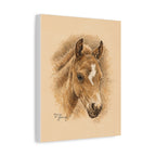 Lightning Colt Stretched Canvas Print — Matte 1.25"