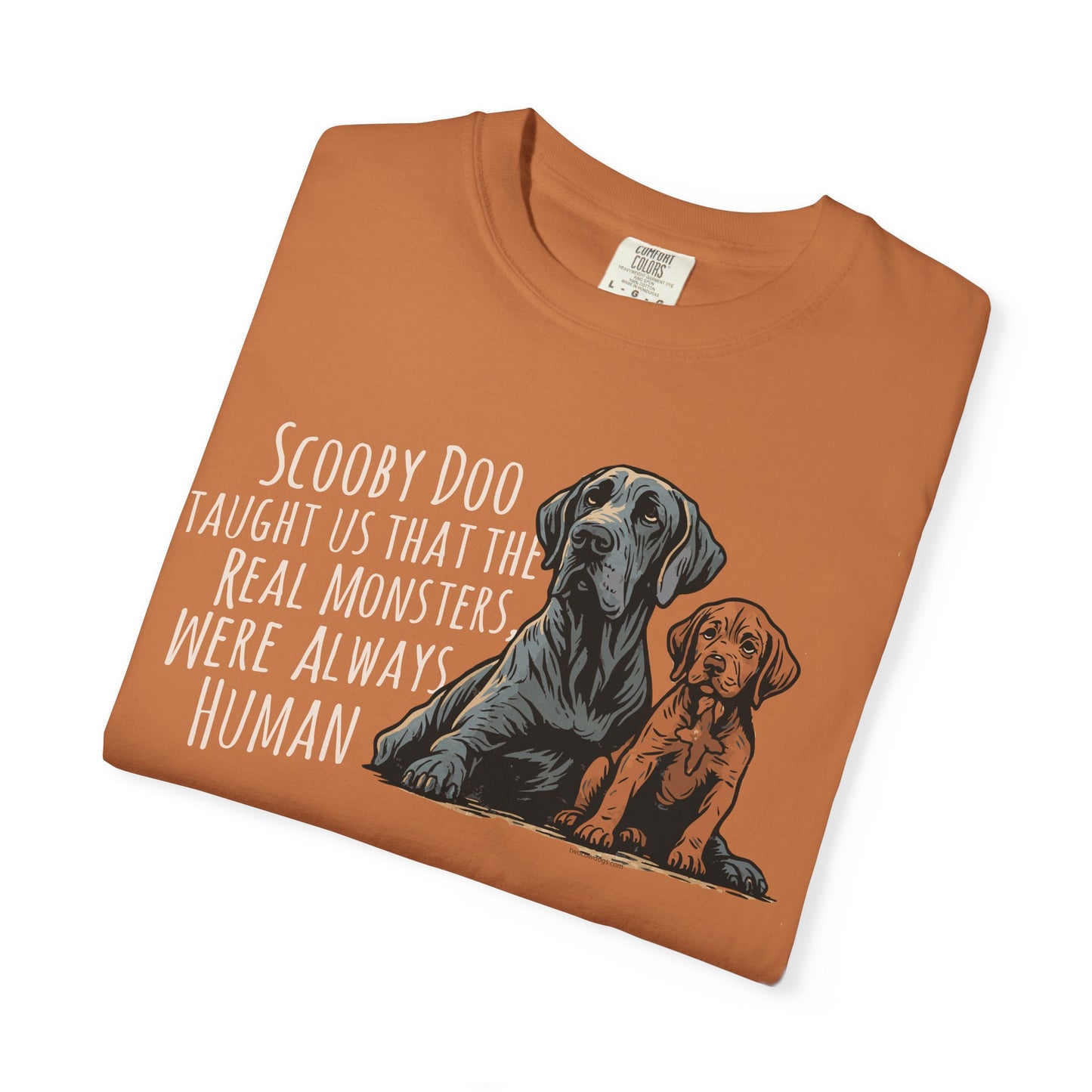 Scooby & Scrappy – Real Monsters Tee