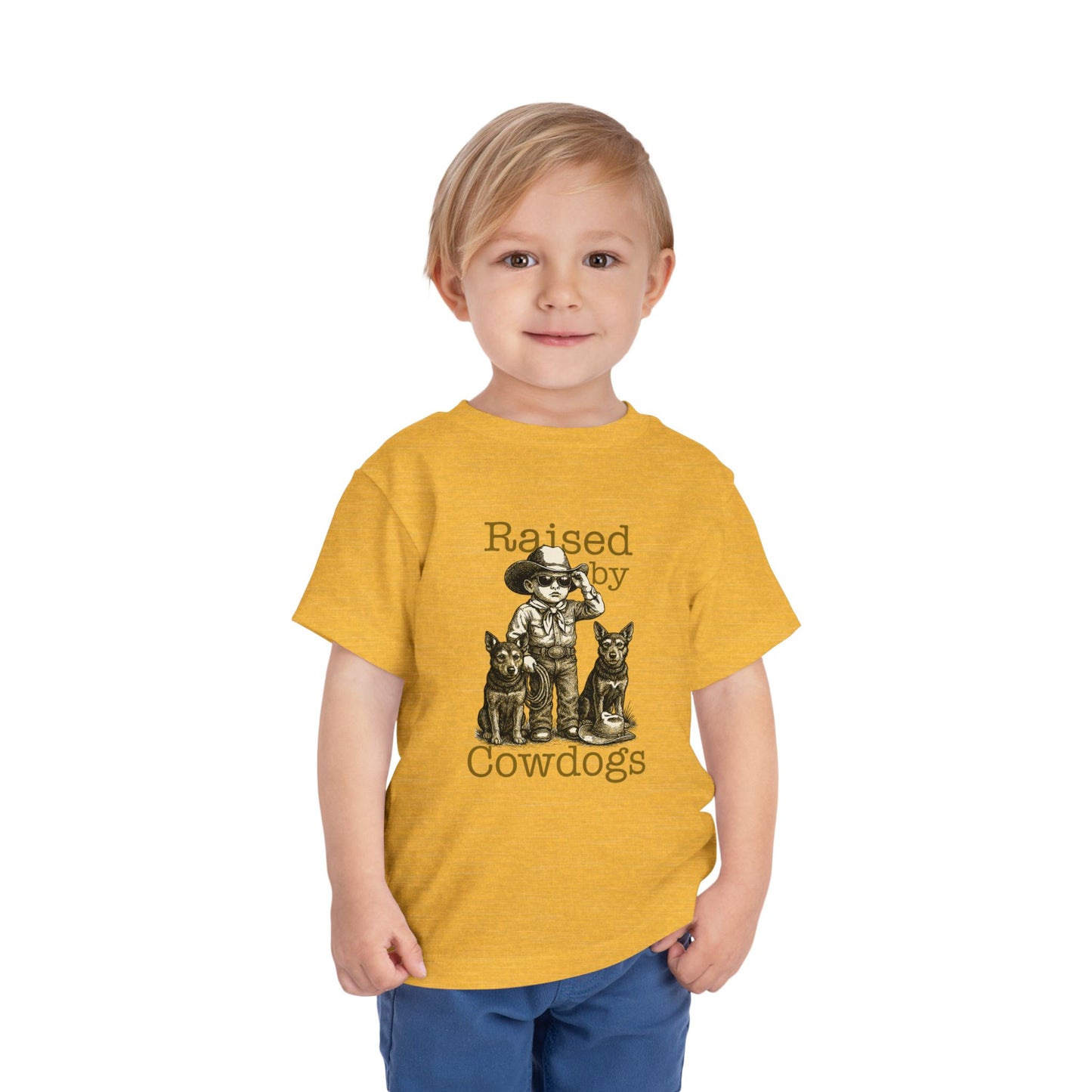 Raised by Cowdogs Boy Toddler TShirt