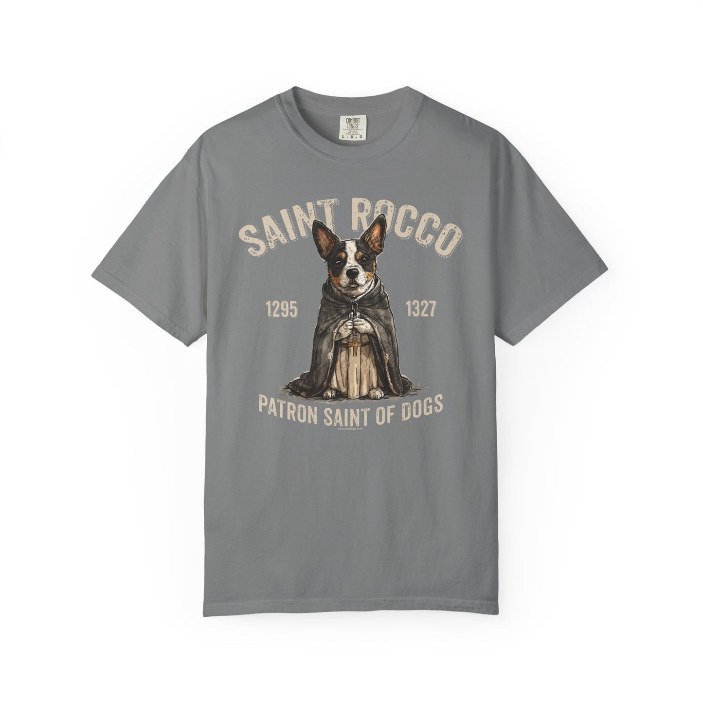 Saint Rocco Unisex T-Shirt - Patron Saint of Dogs and Dog Lovers