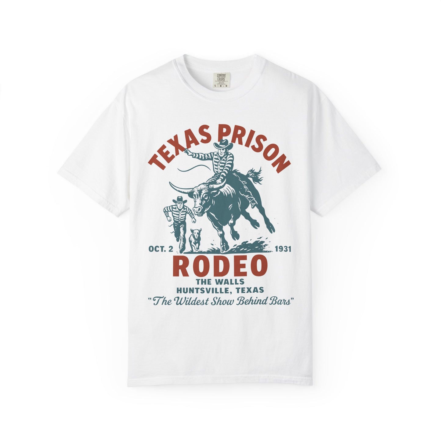 Texas Prison Rodeo TShirt – The Wildest Show Behind Bars