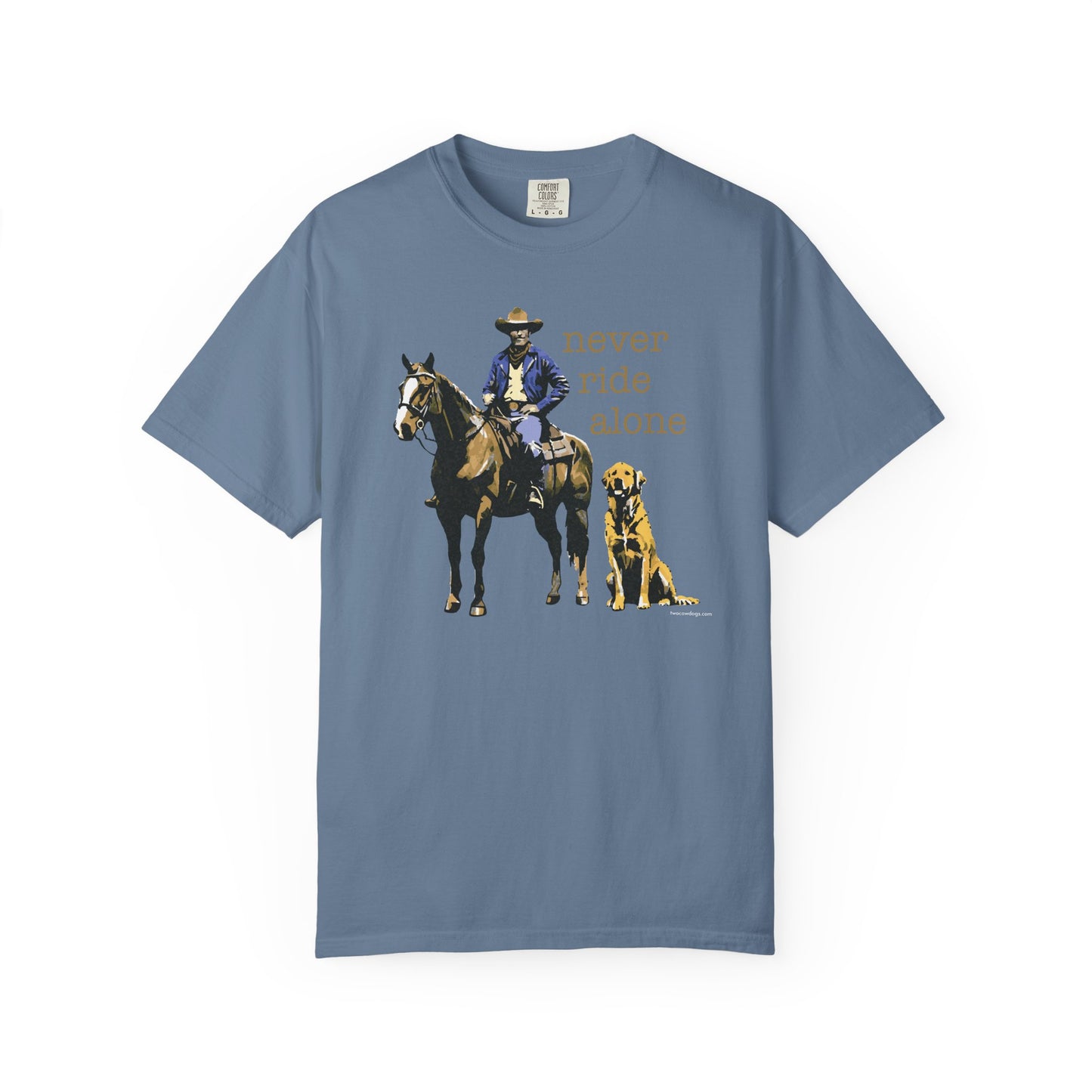 Never Ride Alone Tee Shirt