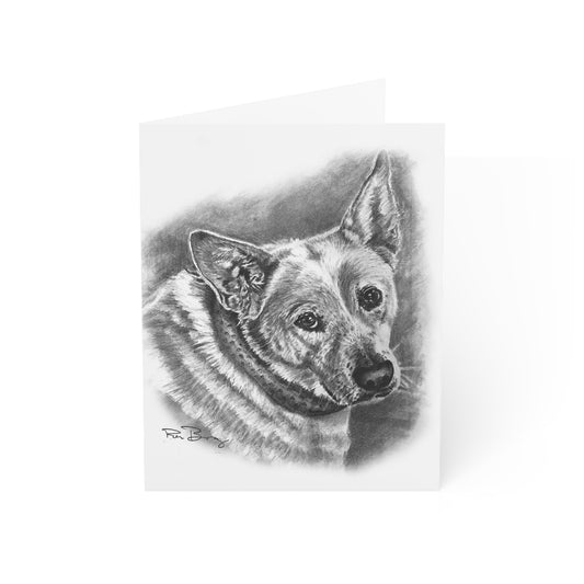Notecard Set - Heeler Blank Notecards