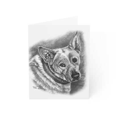 Notecard Set - Heeler Blank Notecards