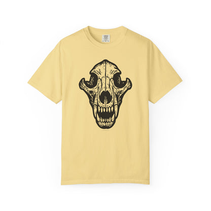 Dog Skull T-Shirt - Unisex Garment-Dyed Tee