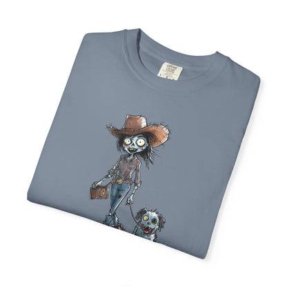 They’re Coming to Get You, Barbara – Zombie Cowgirl TShirt