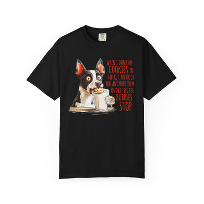 Cowdog Dipping Cookies T-Shirt - Unisex