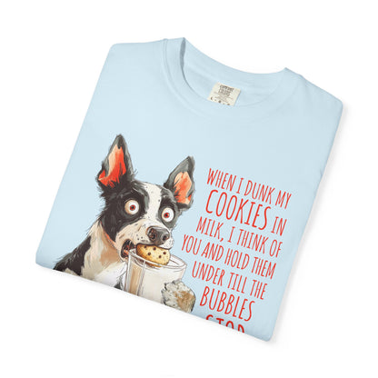 Cowdog Dipping Cookies T-Shirt - Unisex