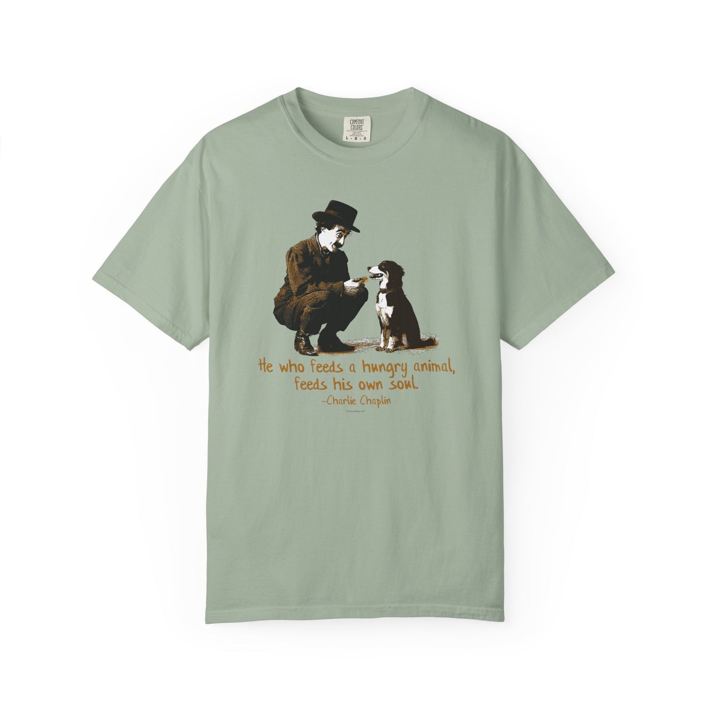 Vintage Chaplin Kindness Cowdog T-shirt