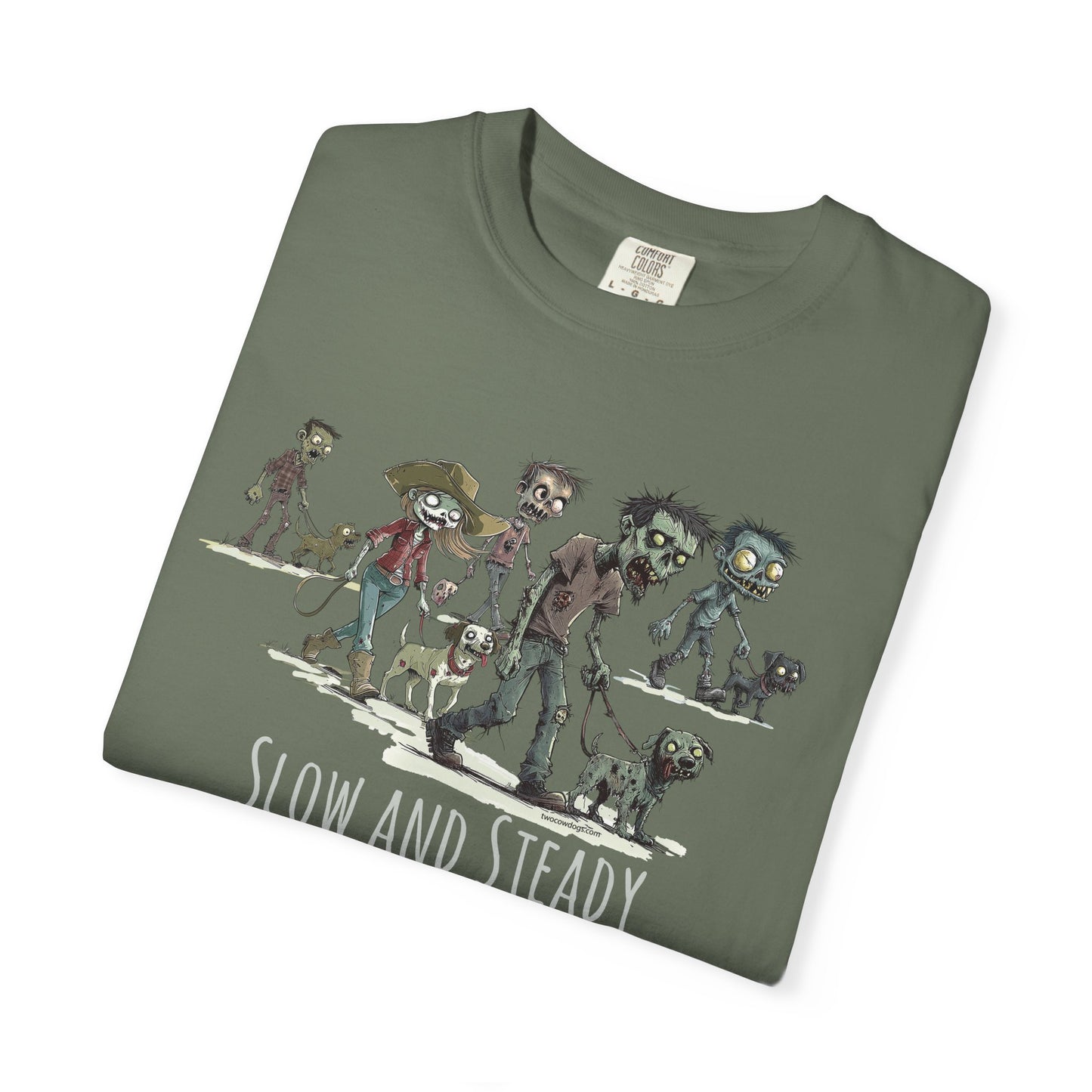 Zombie Hoard T-Shirt - Unisex Garment-Dyed