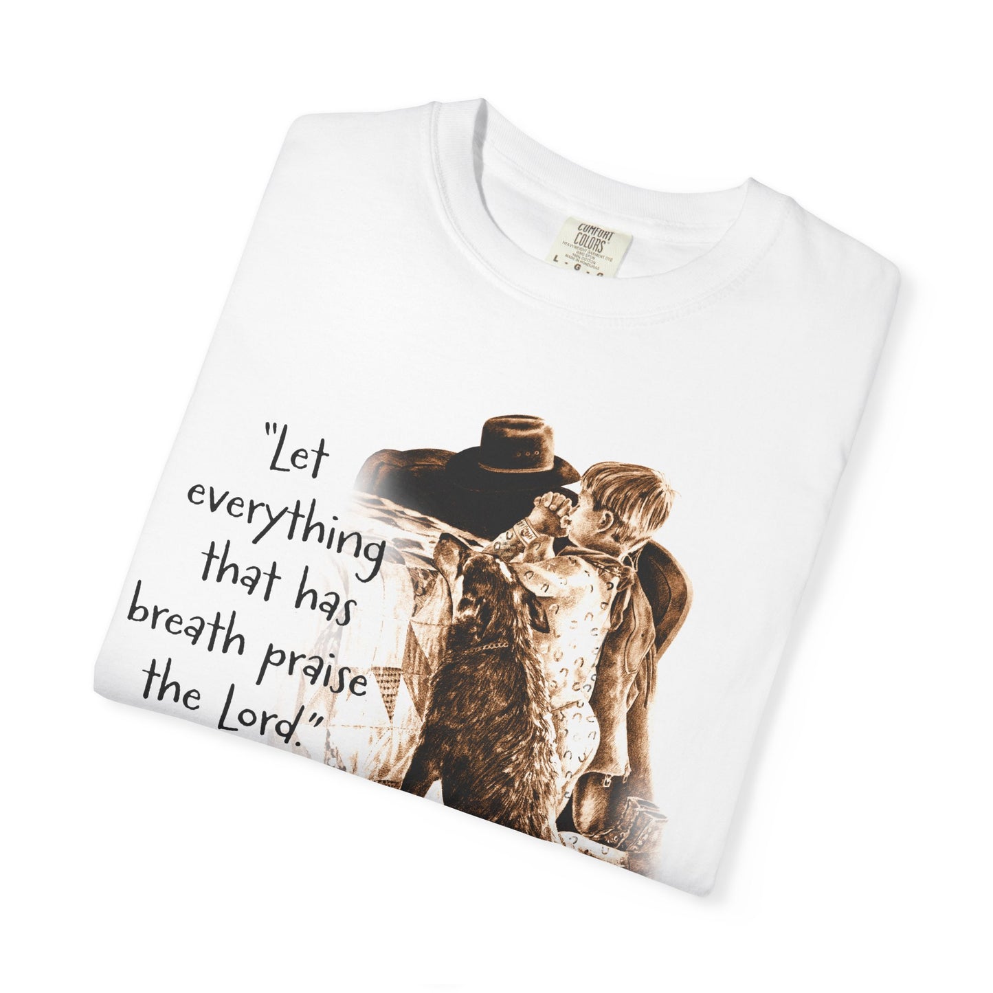 Prairie Praise T-shirt with Psalm 150:6 Verse