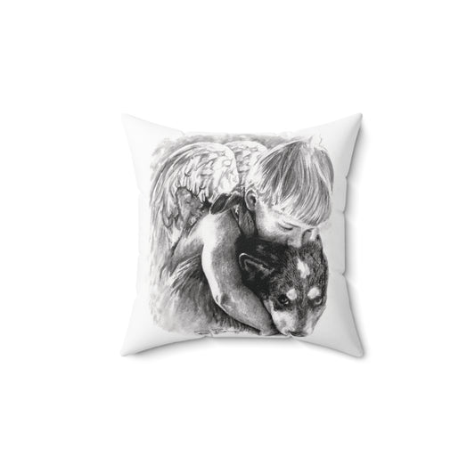Cowkid Angel Pillow