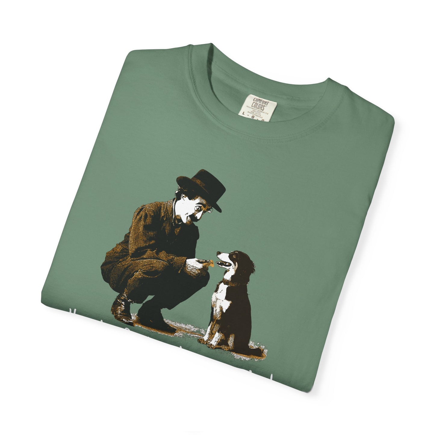 Vintage Chaplin Kindness Cowdog T-shirt