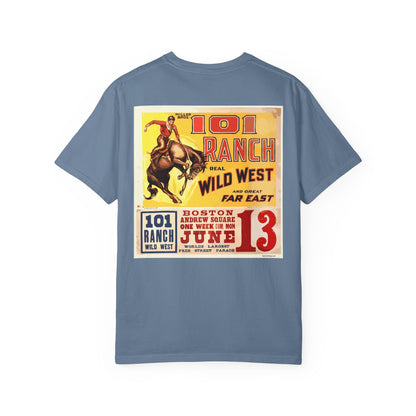 Vintage Wild West Rodeo T-Shirt, Front and Back