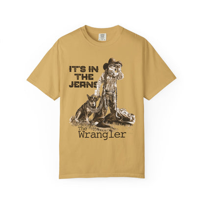 Rodeo T-shirt, It's In the Jeans, Unisex Tee, Garment-Dyed Shirt