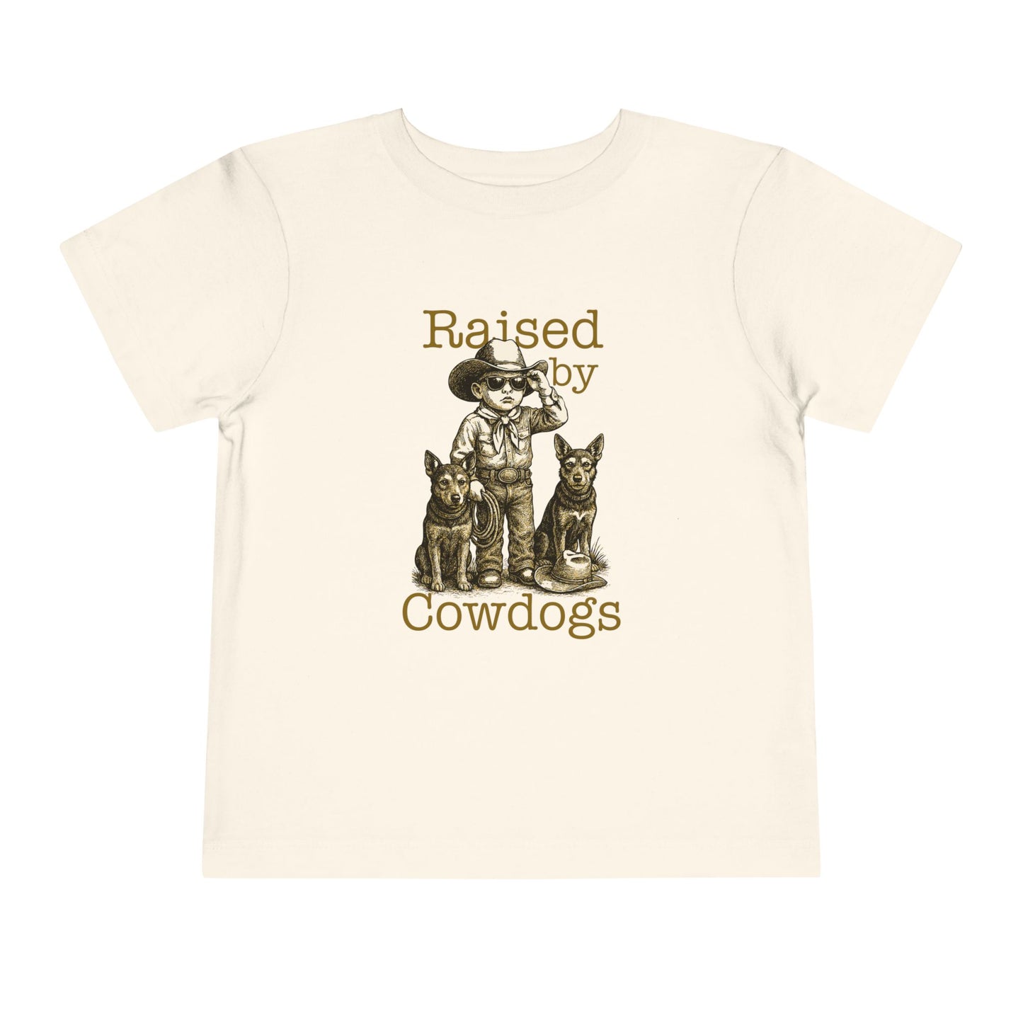 Raised by Cowdogs Boy Toddler TShirt