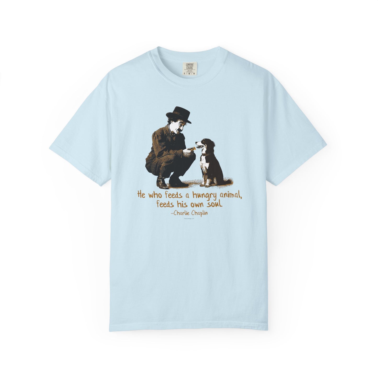 Vintage Chaplin Kindness Cowdog T-shirt