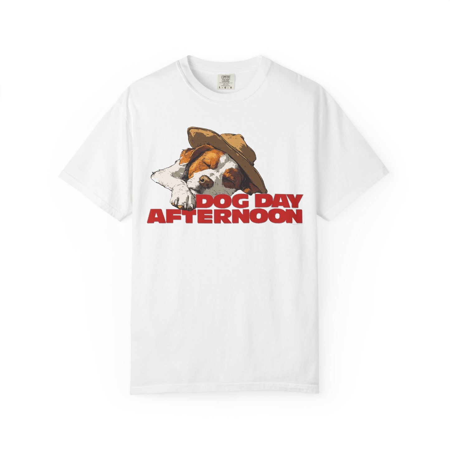 Unisex Garment-Dyed T-shirt Dog Day Afternoon Graphic Tee