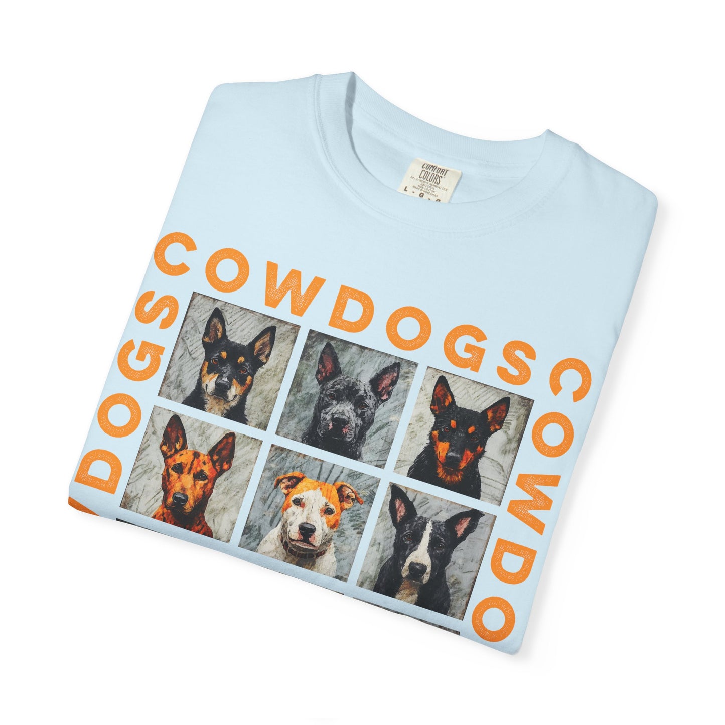 Super-Soft T-Shirt - 9 COWDOGS Print - Unisex