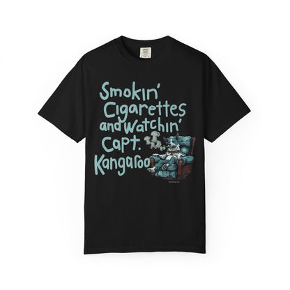 Retro T-Shirt 'Smokin' Cigarettes and Watchin' Captain Kangaroo'