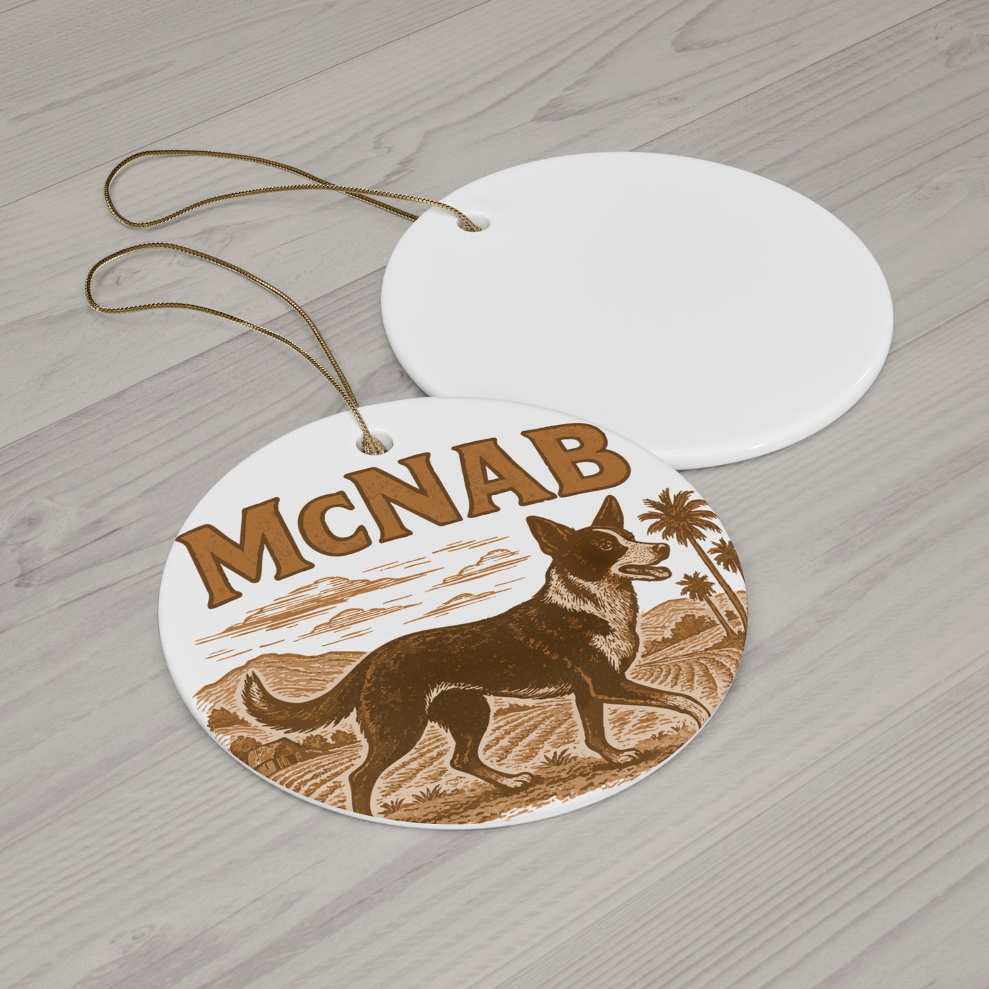 McNab Dog Ornament