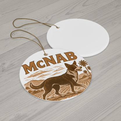McNab Dog Ornament