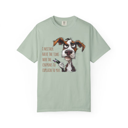 Vintage Vibes T-Shirt - Neither Time Nor Crayons Design