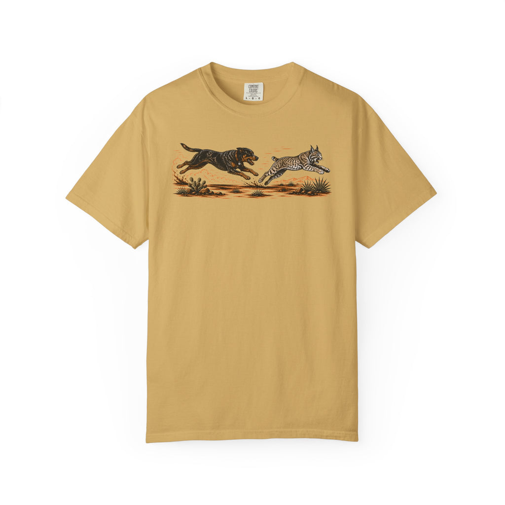 Cur with Bobcat T-Shirt