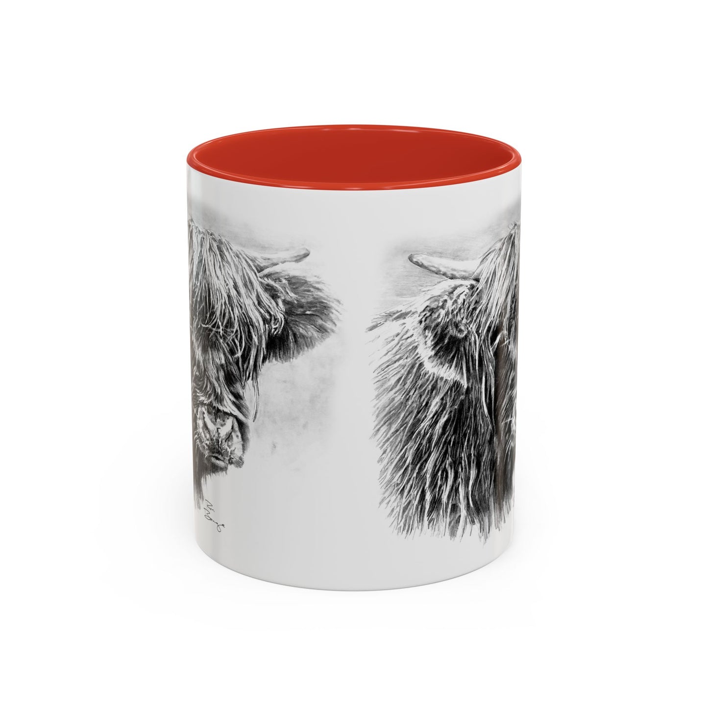 Scottish Highland Cow Mug, 11oz