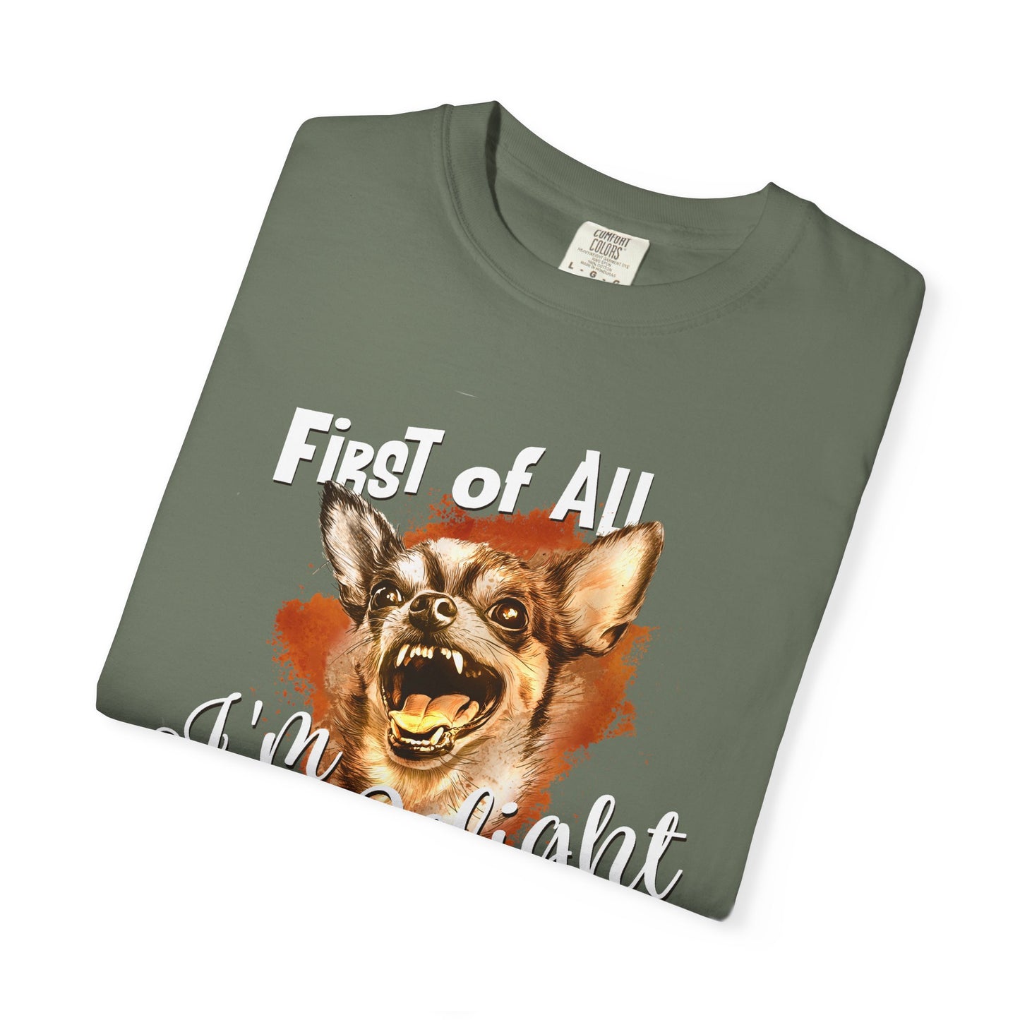 Chihuahua T-shirt - Unisex Garment-Dyed