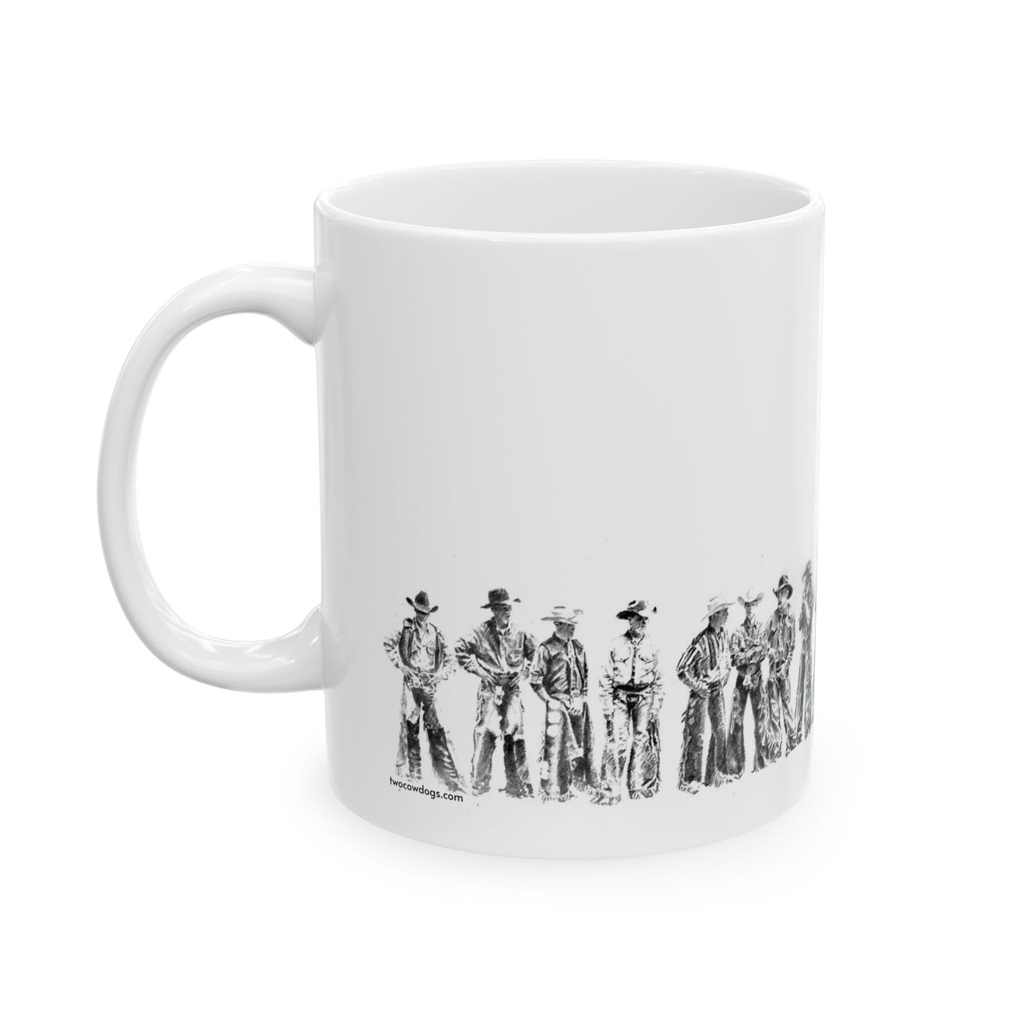 Cowboy Crew Wraparound Ceramic Mug — 11oz & 15oz