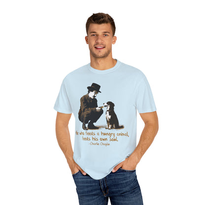 Vintage Chaplin Kindness Cowdog T-shirt