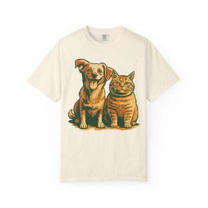 Odie and His Fat Cat Super-Soft Ranch Buddies TShirt