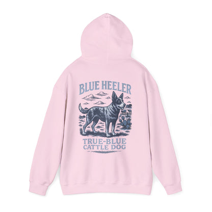 Blue Heeler Ranch Hoodie — "Built Like a Tank" Western Cattle Dog