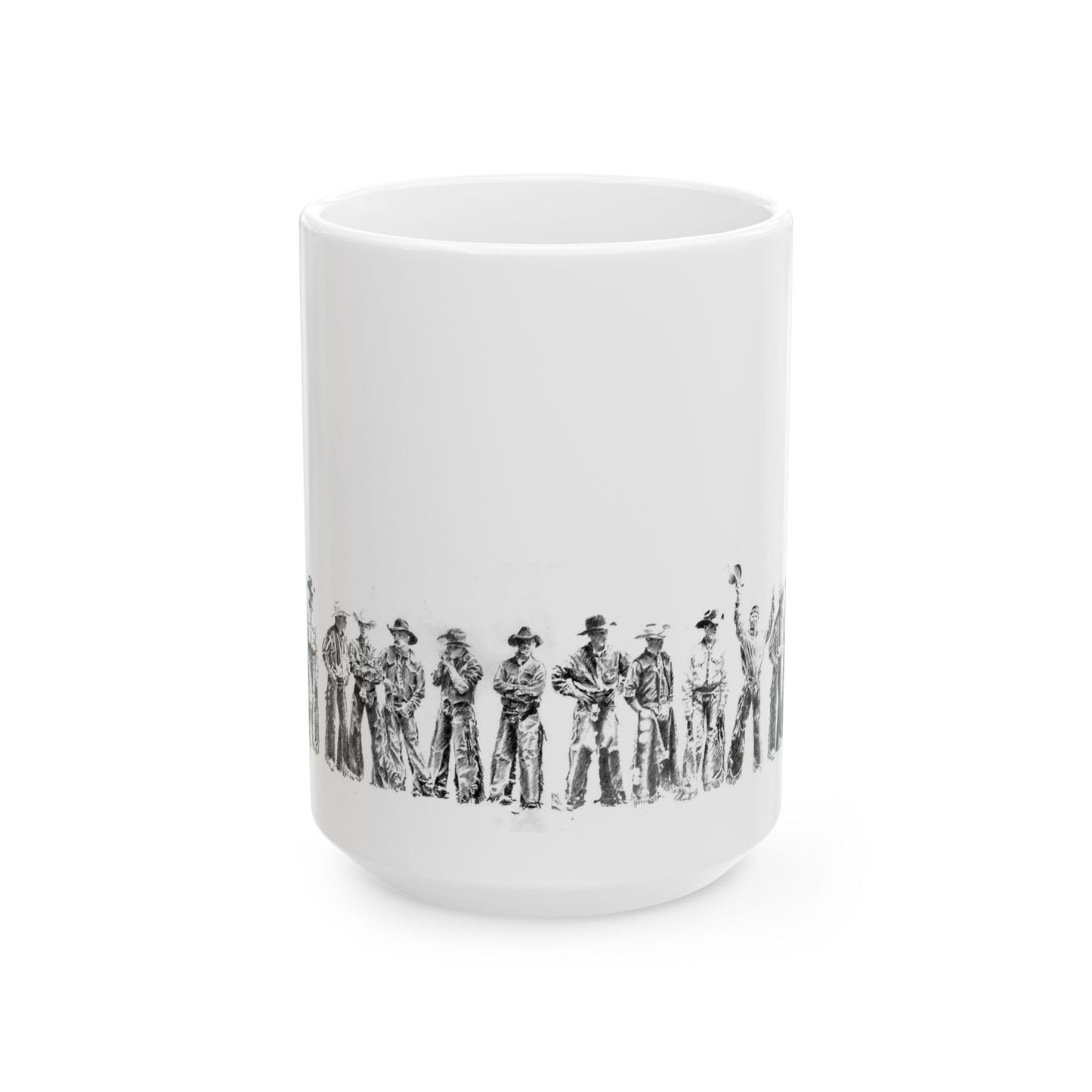 Cowboy Crew Wraparound Ceramic Mug — 11oz & 15oz