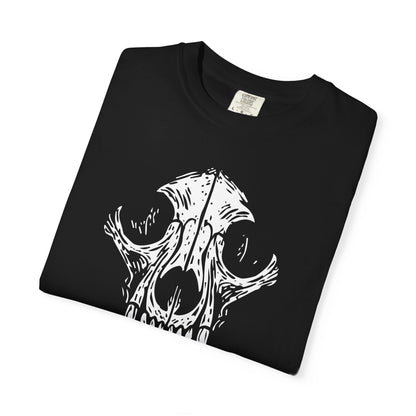 Dog Skull T-Shirt - Unisex Garment-Dyed Tee