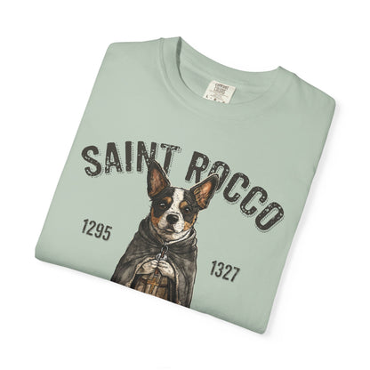 Saint Rocco Unisex T-Shirt - Patron Saint of Dogs and Dog Lovers
