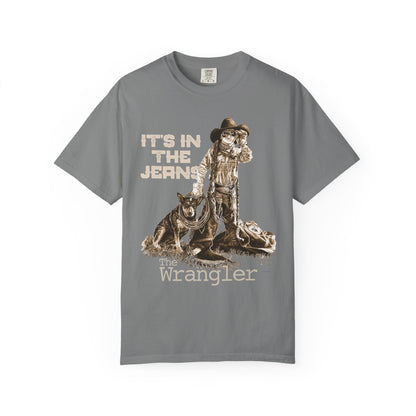 Rodeo T-shirt, It's In the Jeans, Unisex Tee, Garment-Dyed Shirt