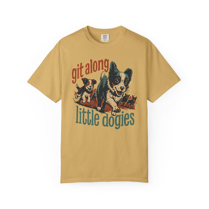 Git Along Little Dogies – Cowdog Pup TShirt