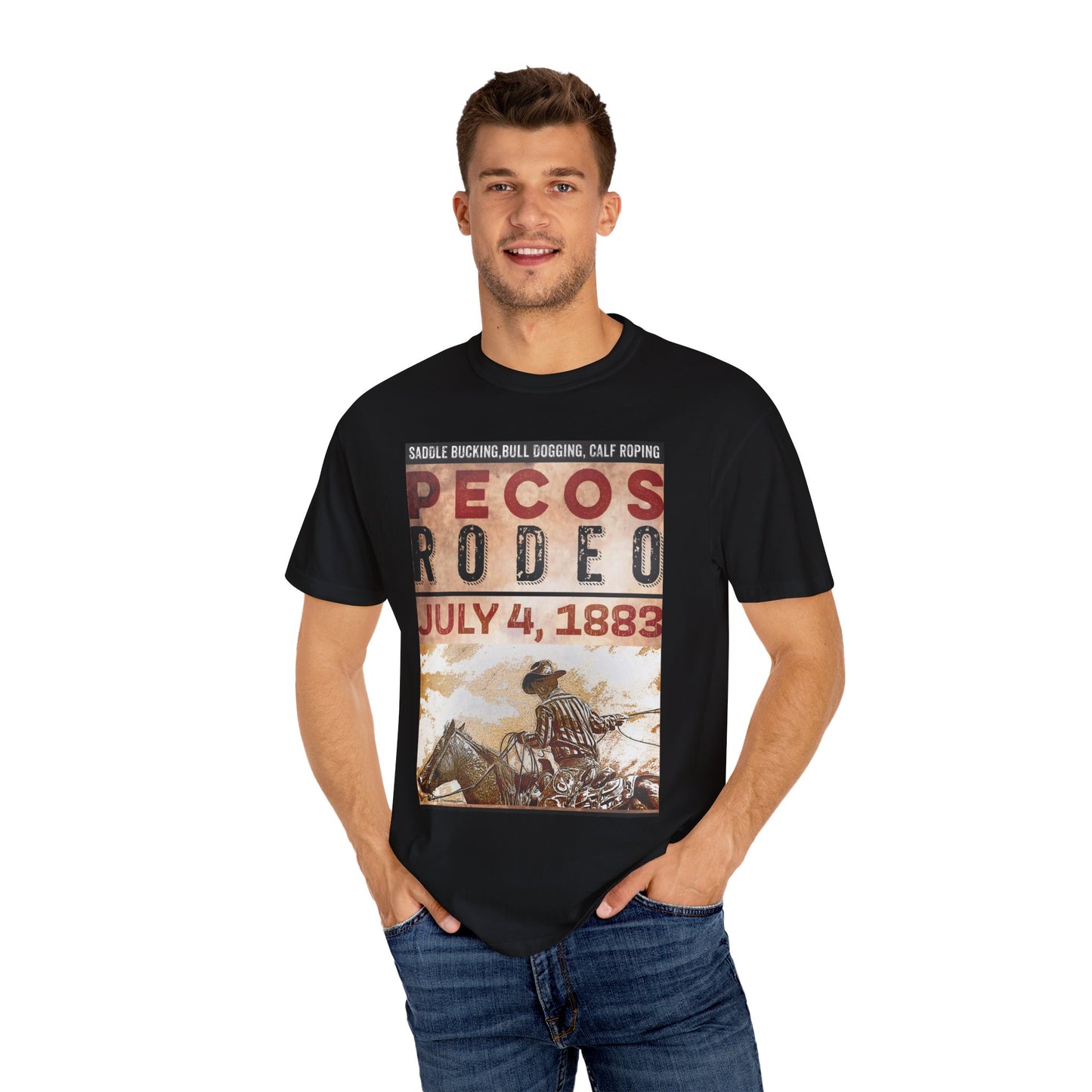 Vintage Pecos Rodeo 1883 T-Shirt