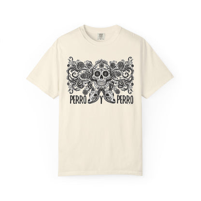 Perro y Perro T-Shirt, Dia De Los Muertos, Two Dogs