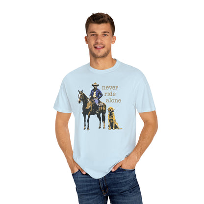 Never Ride Alone Tee Shirt