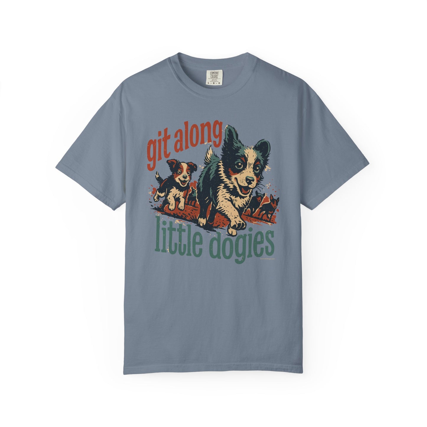 Git Along Little Dogies – Cowdog Pup TShirt