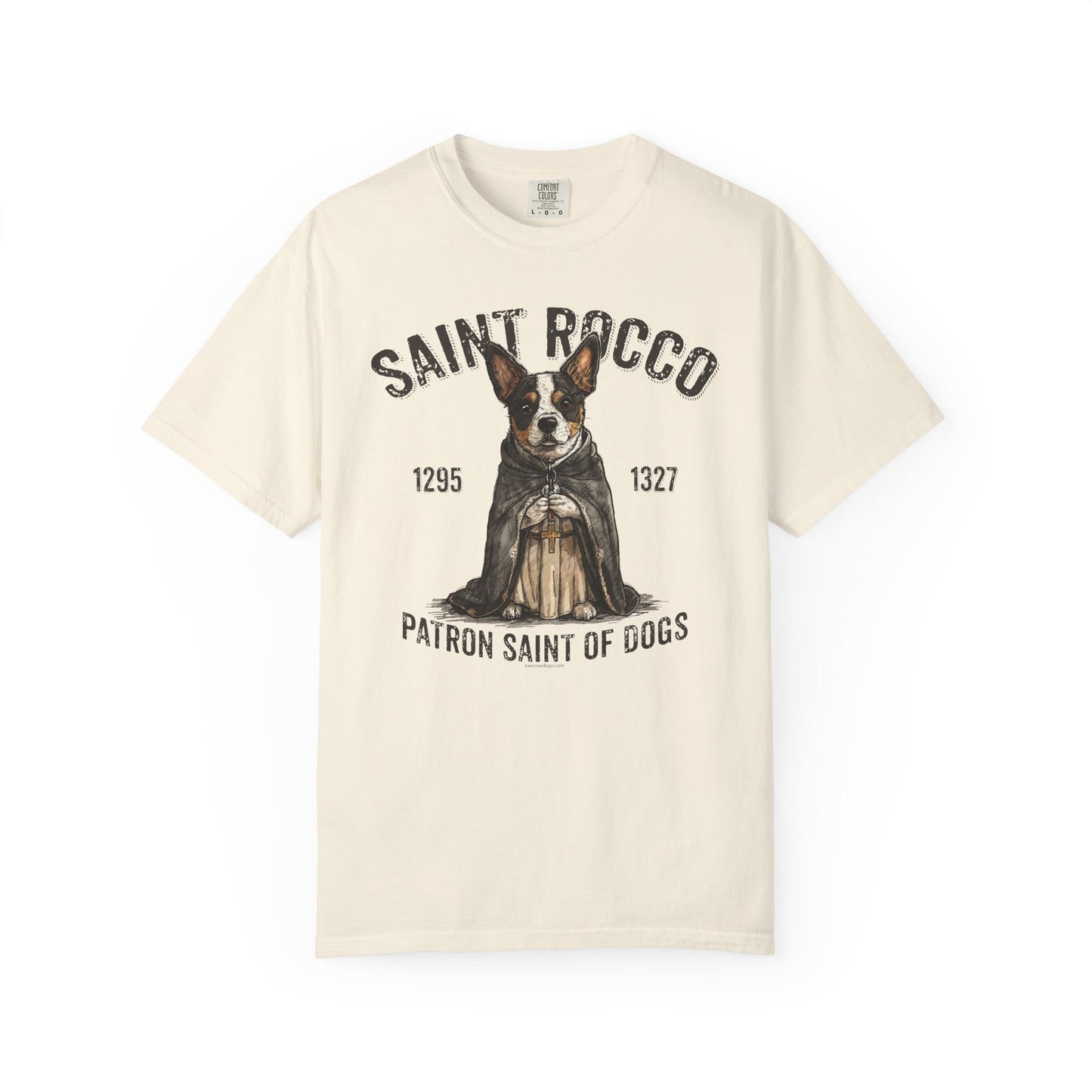 Saint Rocco Unisex T-Shirt - Patron Saint of Dogs and Dog Lovers