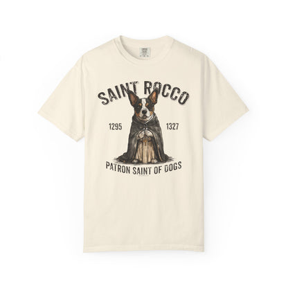 Saint Rocco Unisex T-Shirt - Patron Saint of Dogs and Dog Lovers