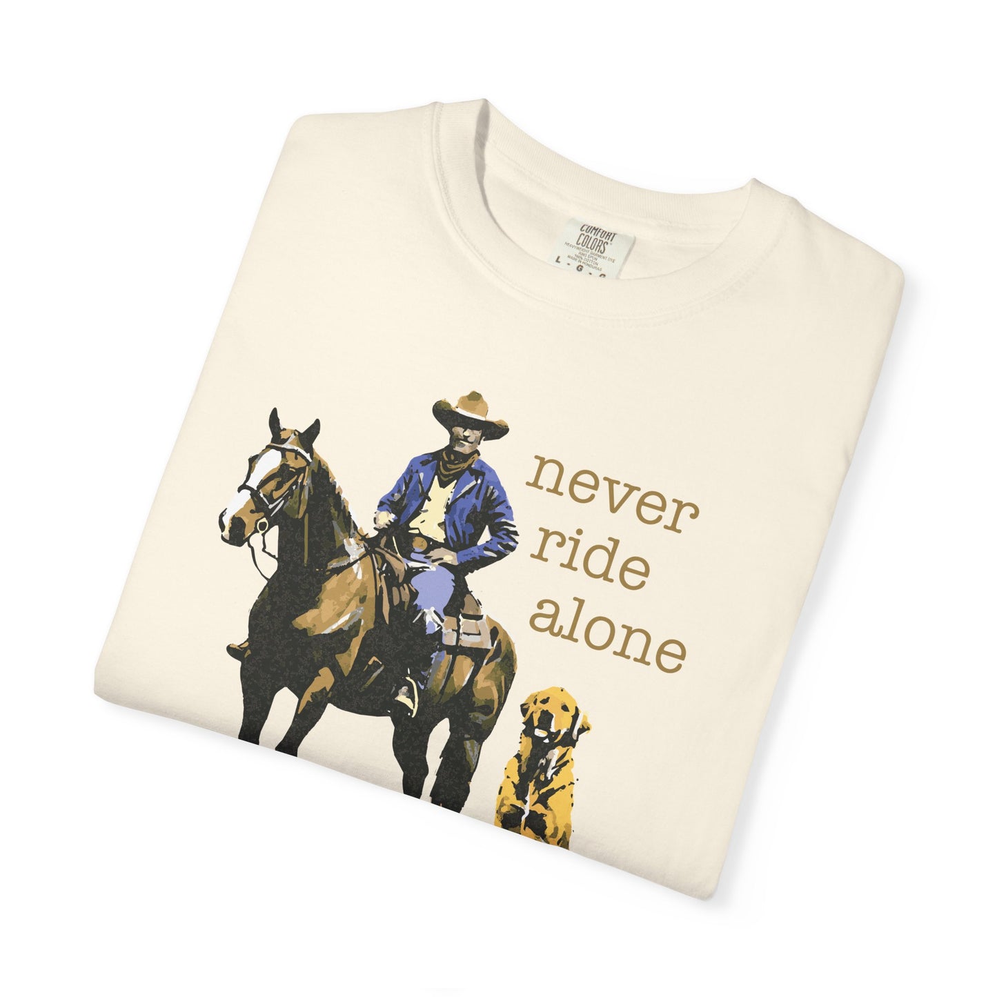 Never Ride Alone Tee Shirt