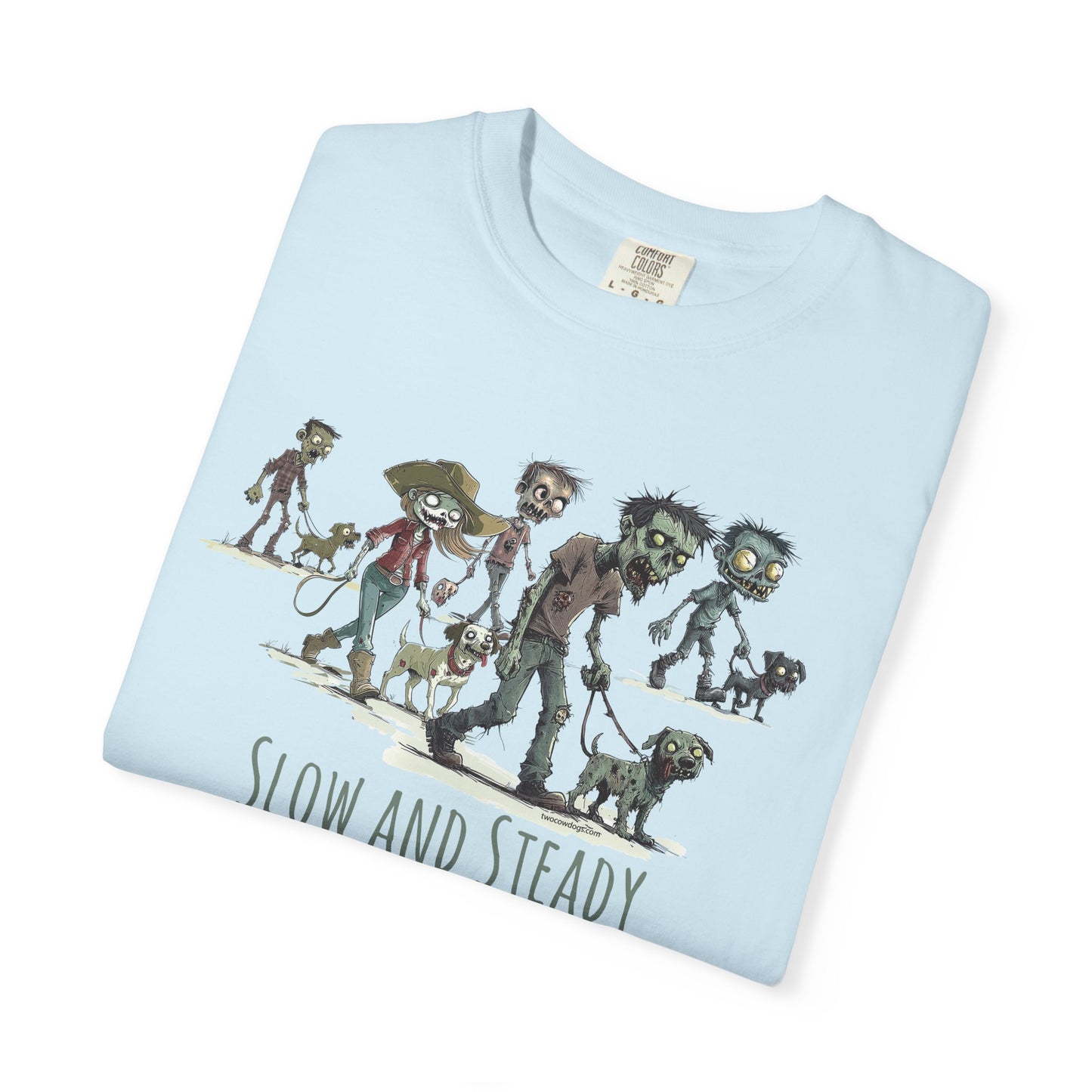 Slow and Steady Wins the Race – Zombie Cowdog Crew TShirt